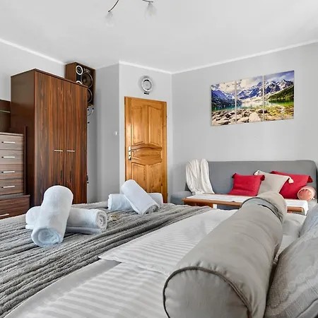 Gut - 2 Sypialnie, Duza Kuchnia, Kino Domowe Netflix & Hbo, Kryty Parking, Szybkie Wifi, 5km Od Zakopane *